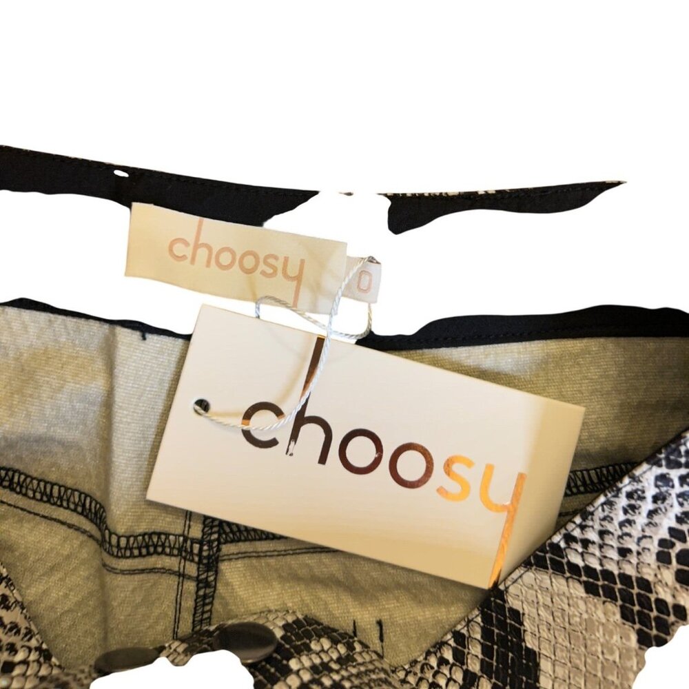Choosy Snake Print Womens Pants Size M - Picture 7 of 9